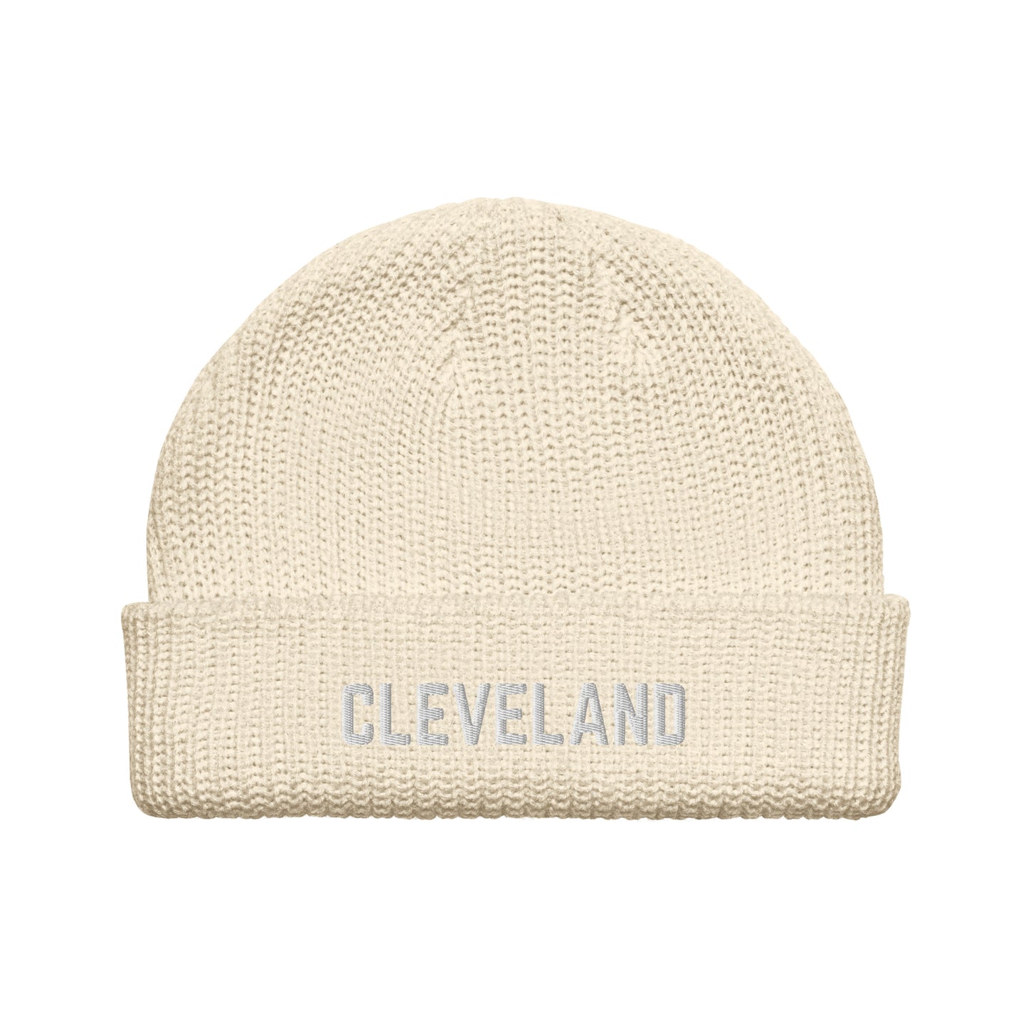 Knit Hat - Cleveland (white)