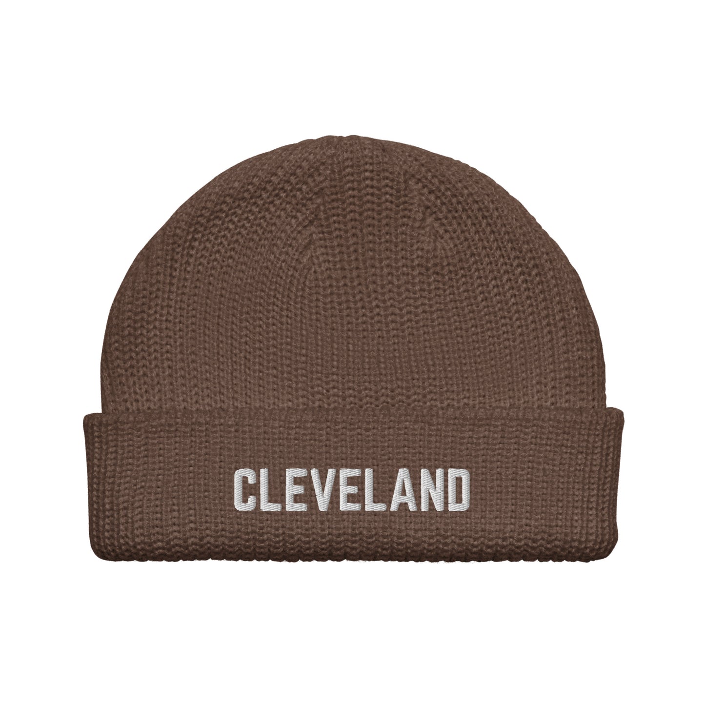 Knit Hat - Cleveland (white)