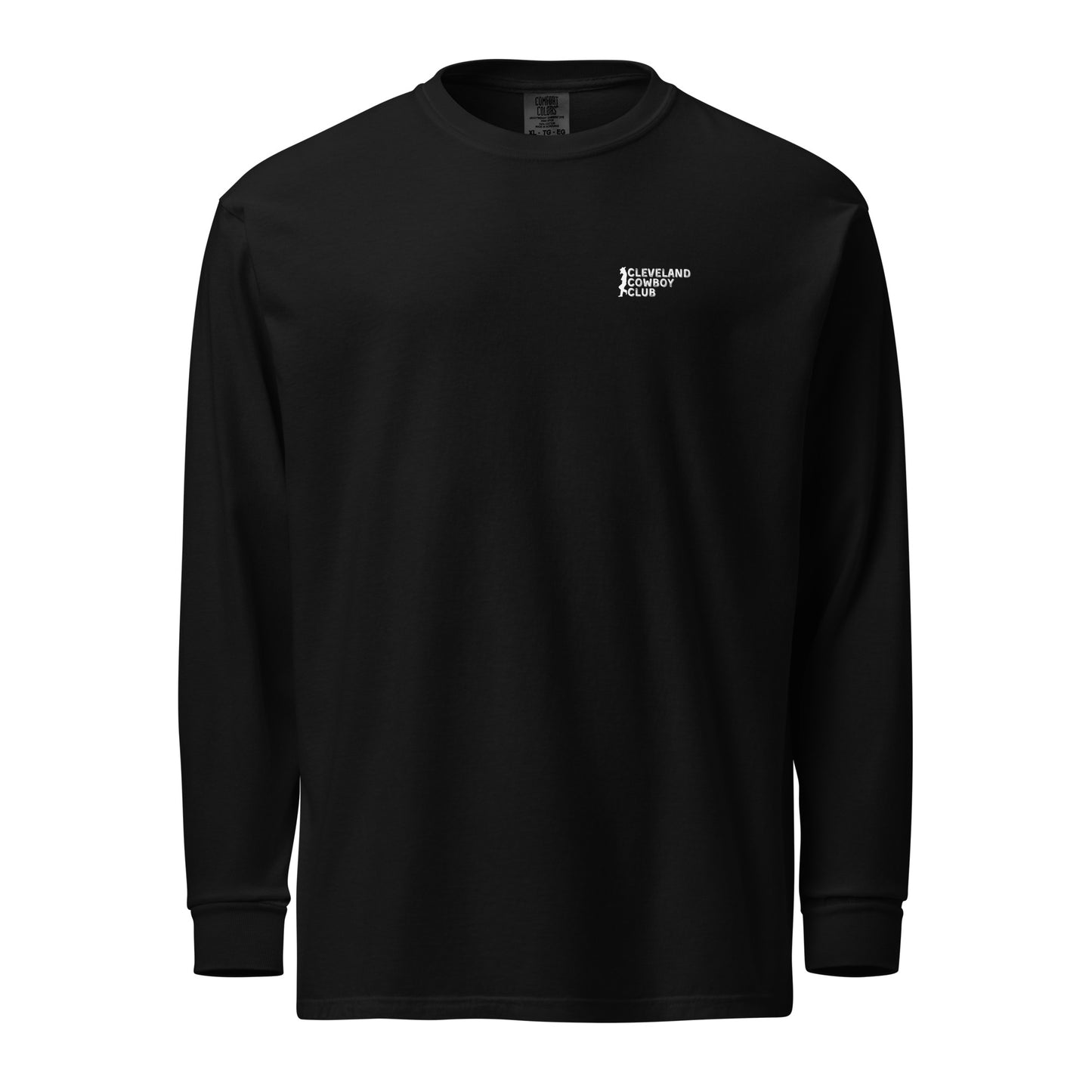 Cleveland Cowboy Long Sleeve Tee (white)