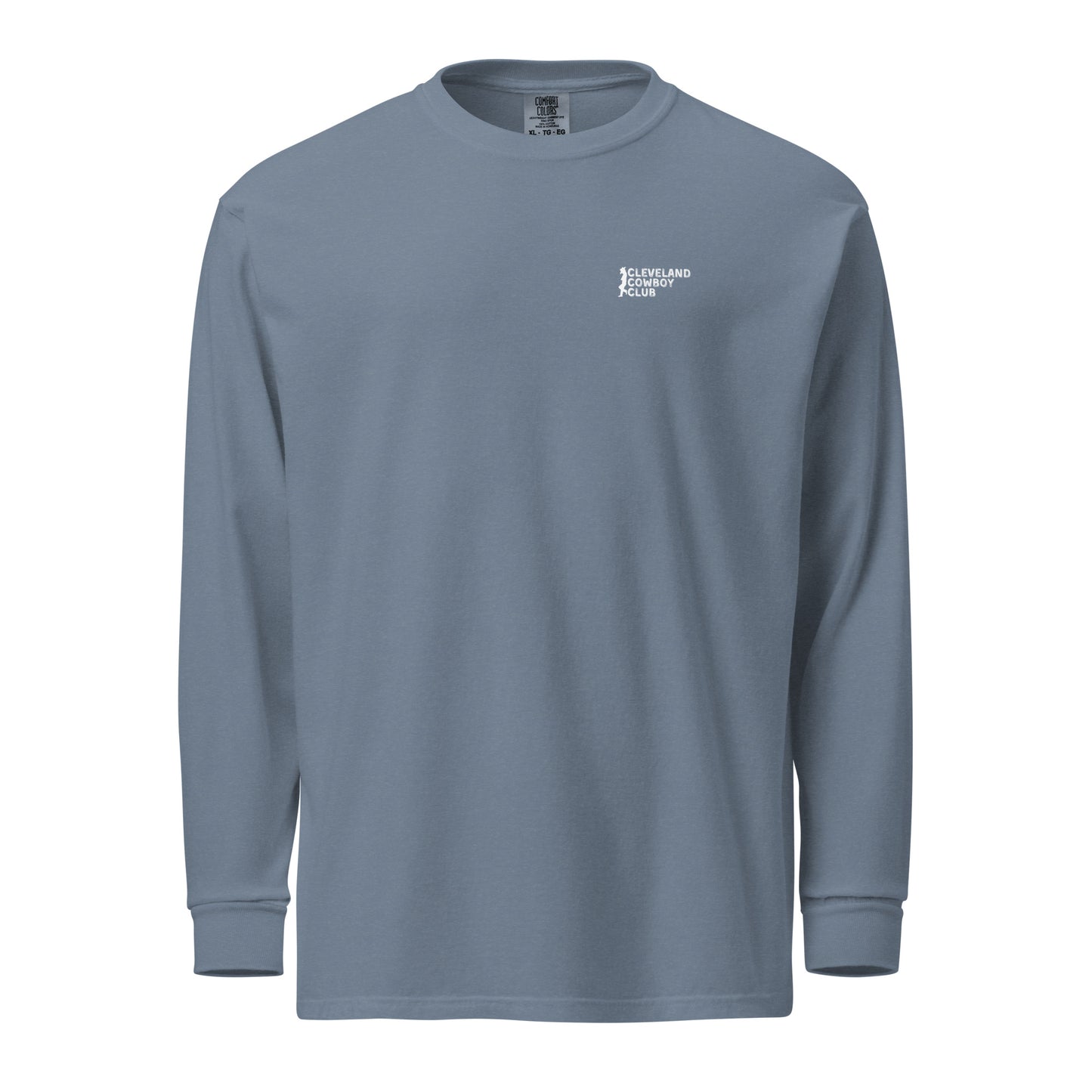 Cleveland Cowboy Long Sleeve Tee (white)