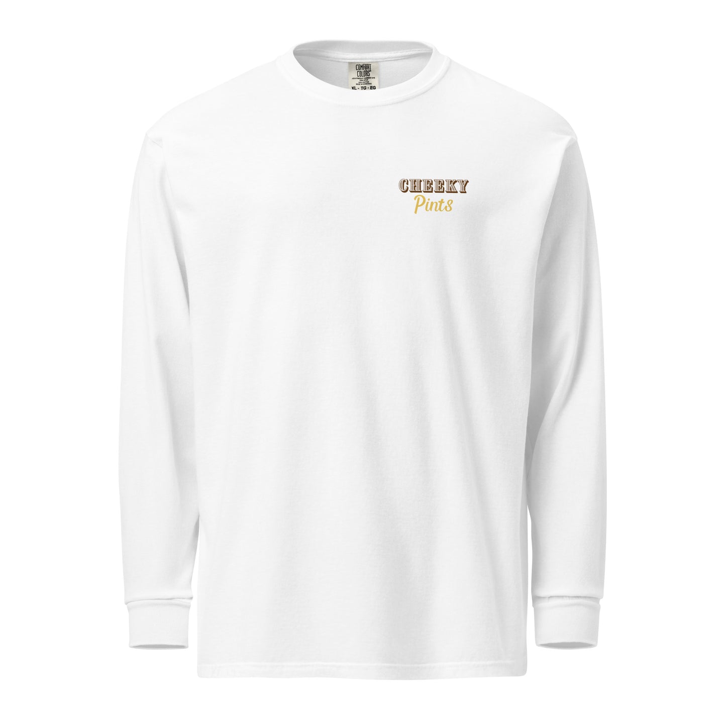 Cheeky Pints Long Sleeve w/ Pint Back Graphic