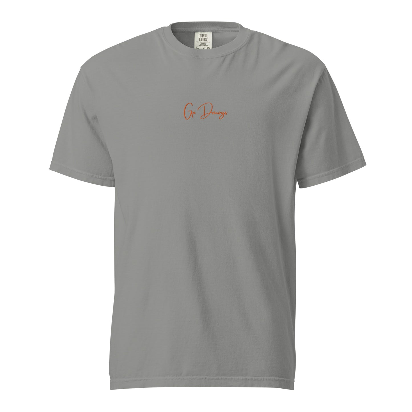 Script Go Dawgs Stitched Tee