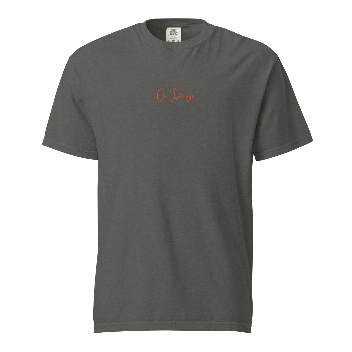 Script Go Dawgs Stitched Tee