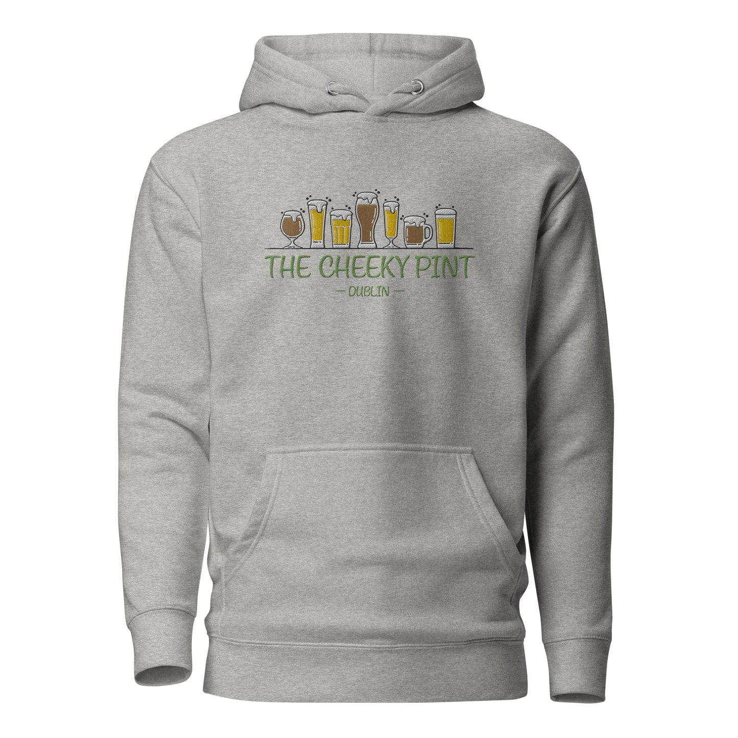 Cheeky Pints Hoodie - Stitched Pints