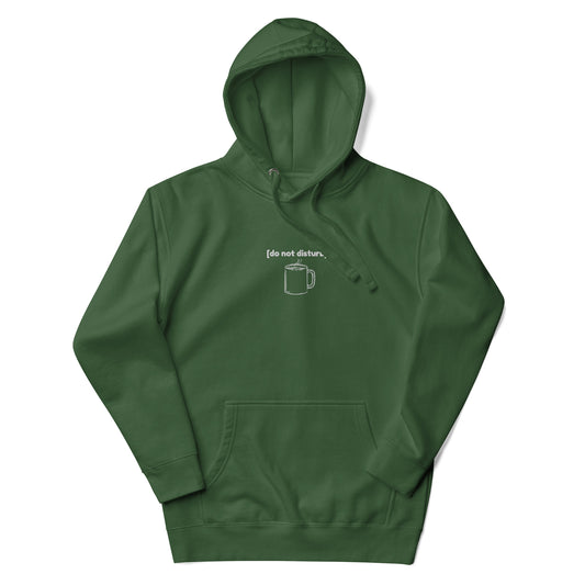 Coffee Hoodie - [do not disturb]