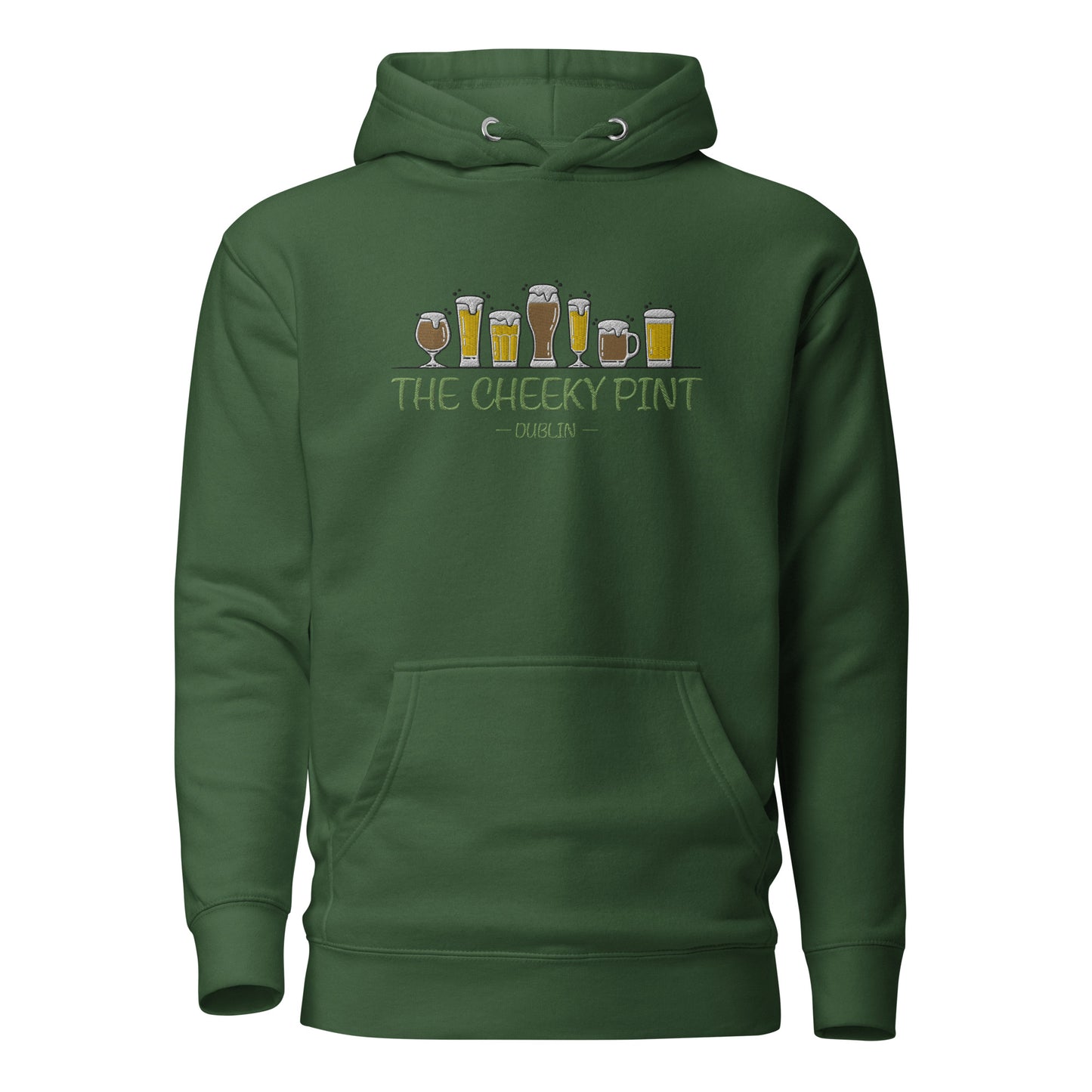 Cheeky Pints Hoodie - Stitched Pints