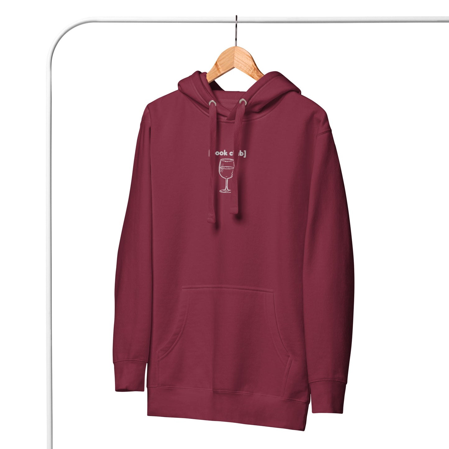 Wine Hoodie - [book club]