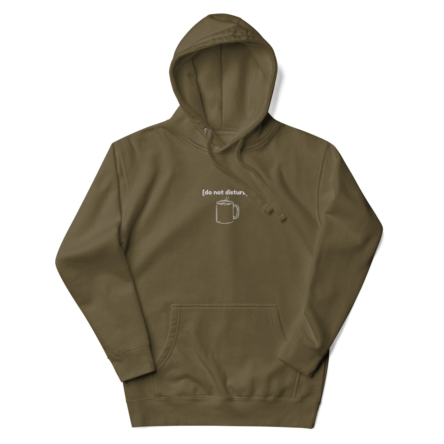 Coffee Hoodie - [do not disturb]