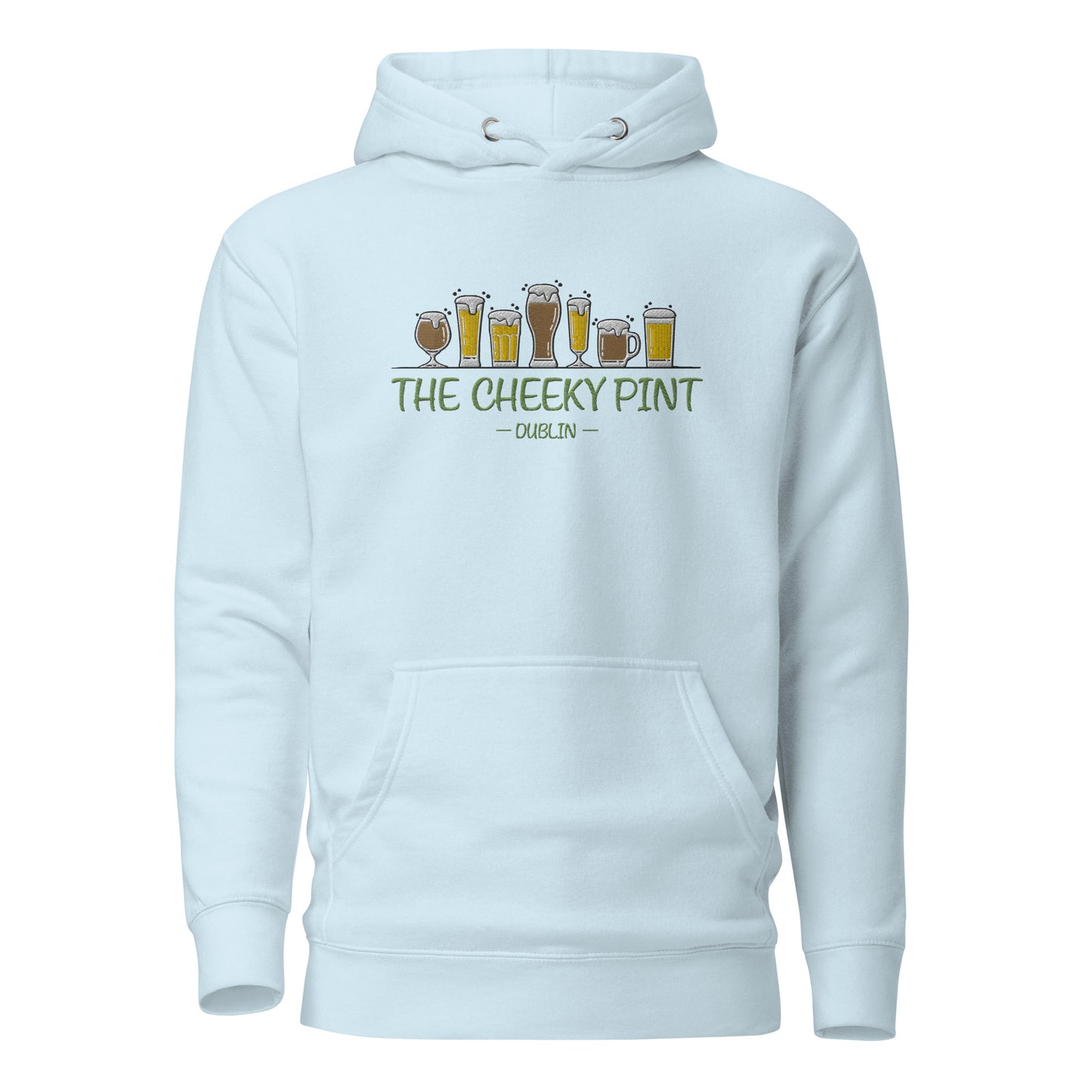 Cheeky Pints Hoodie - Stitched Pints