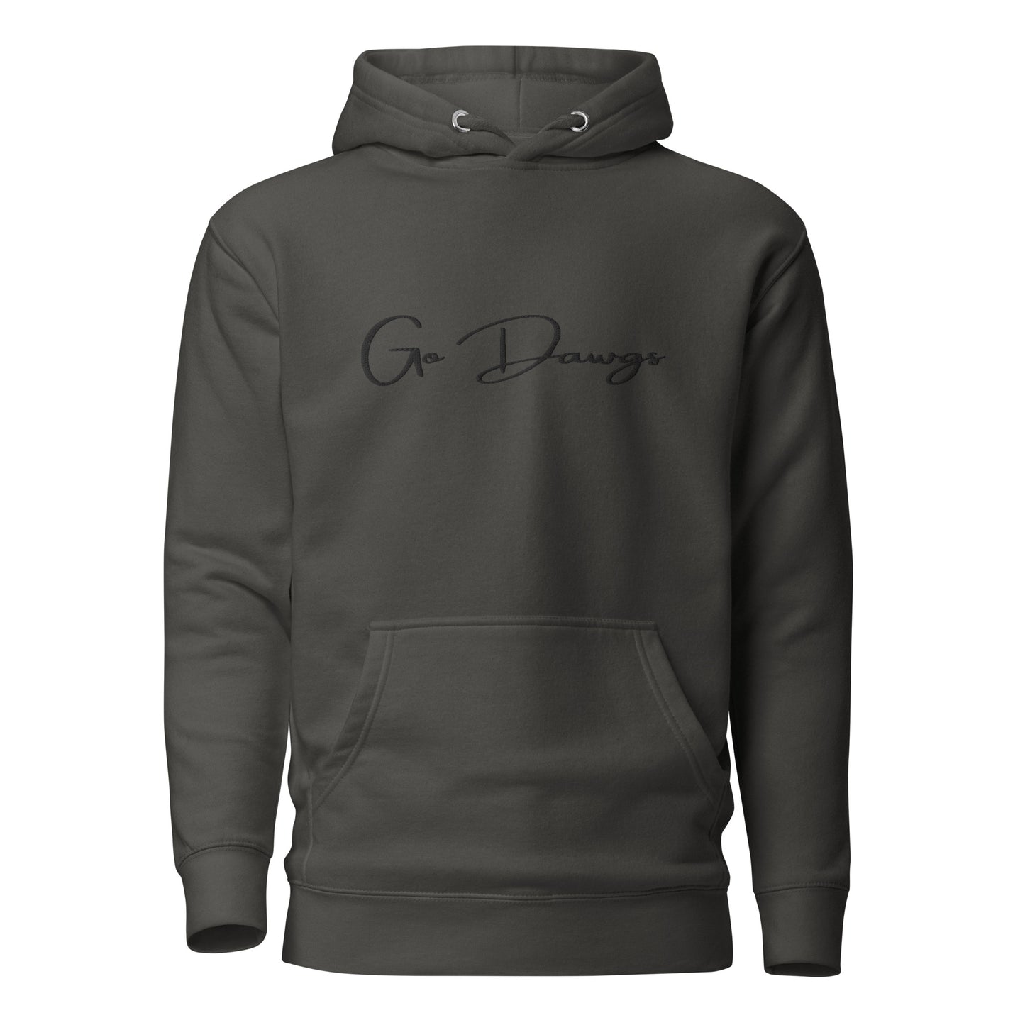 Script Go Dawgs Stitched Hoodie